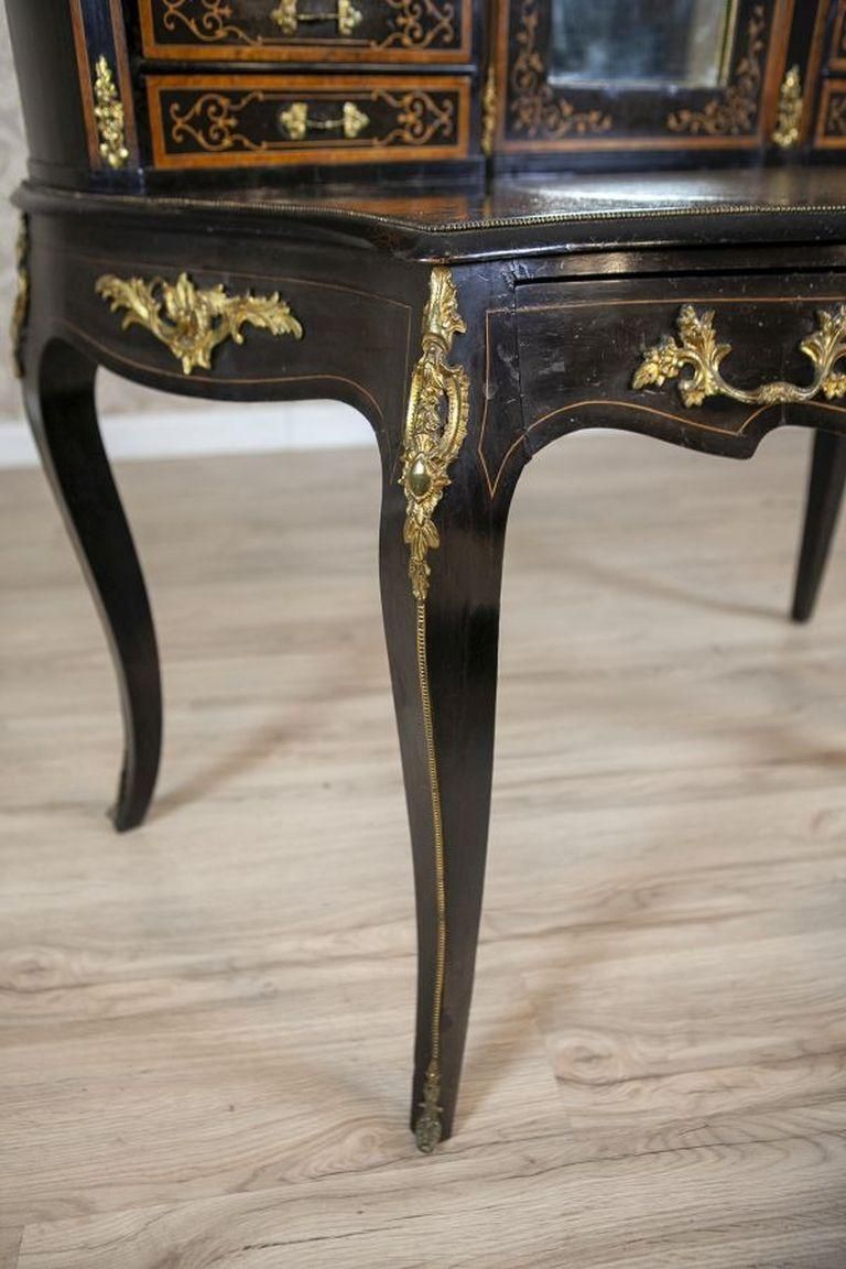 photo buy 20th Century Mahogany & Pine Wood Vennered With Mahogany Ladies' Secretary Desk