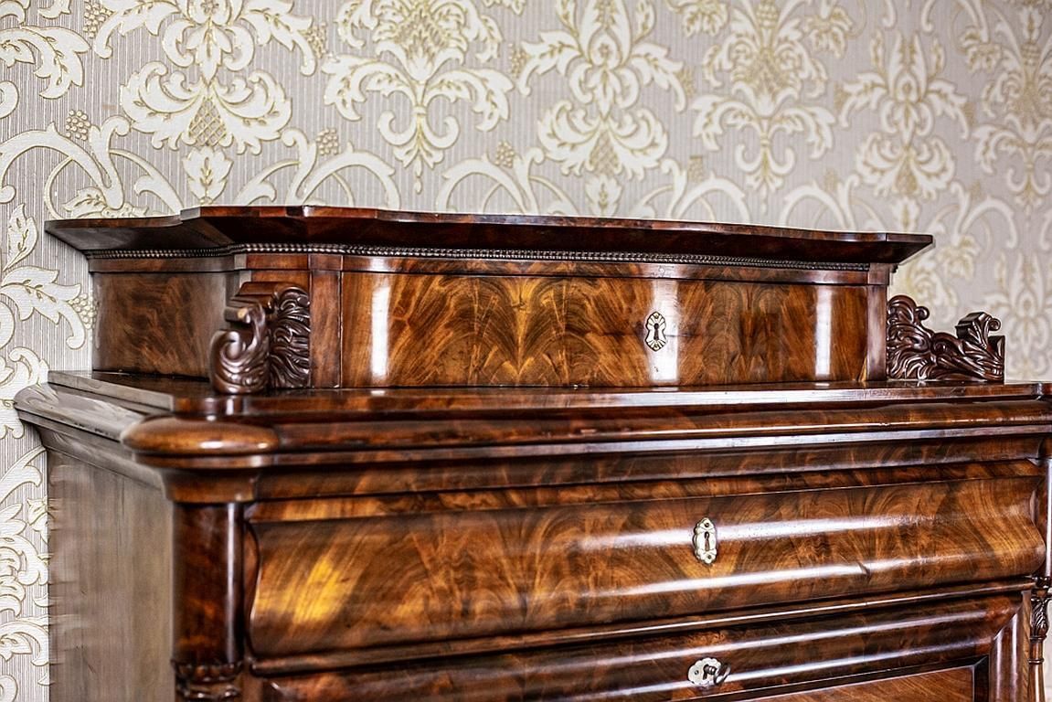 19th Century Louis Philippe Secretary Desk photo vinterior