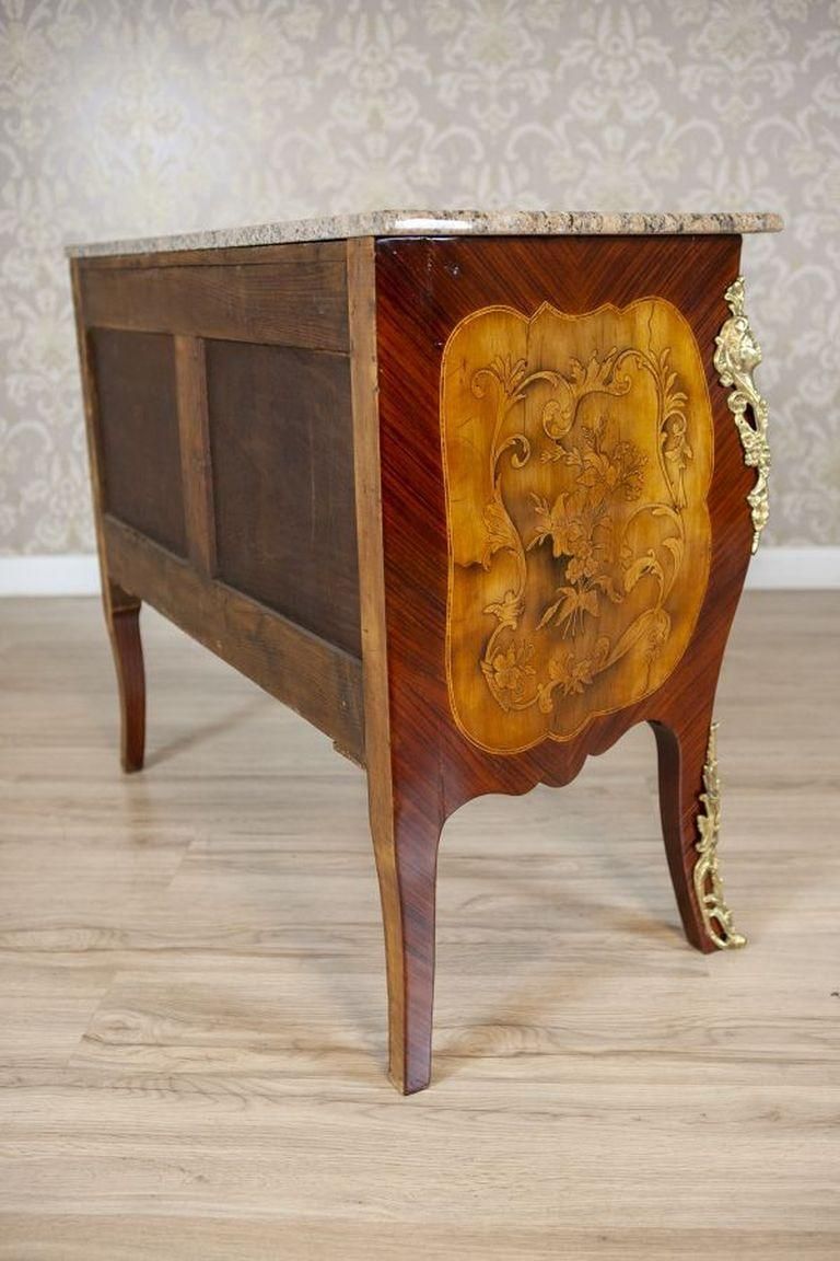 French Style Commode From The 18th/19th Century With Granite Top photo Furniture