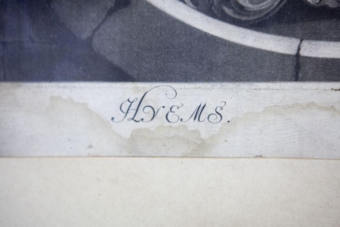 photo buy 18th Century Set Of Engravings Of Seasons Signed By M. E. And J. J. Ridinger
