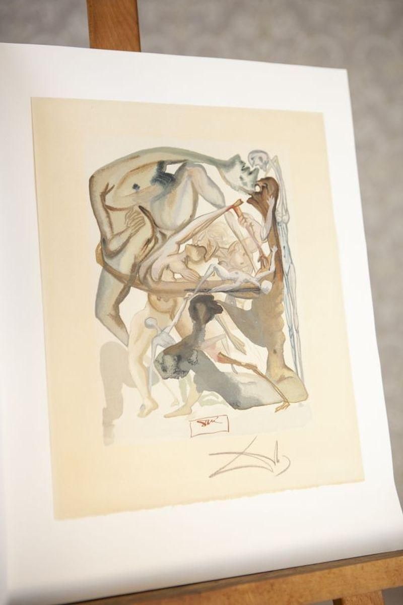 Salvador Dali Lithograph From The 20th Century   Signed In Pencil On Paper photo 1350.0