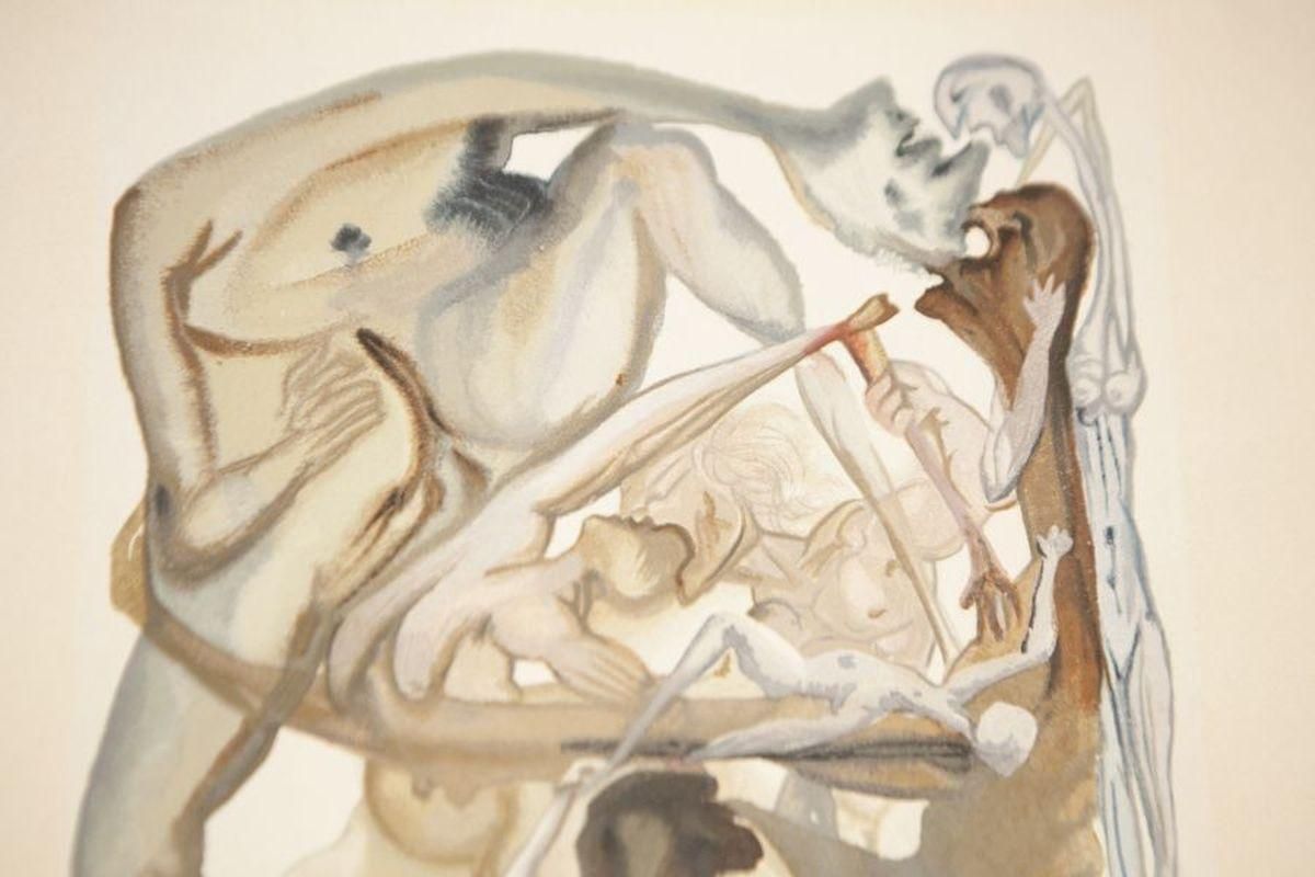 Salvador Dali Lithograph From The 20th Century   Signed In Pencil On Paper photo buy