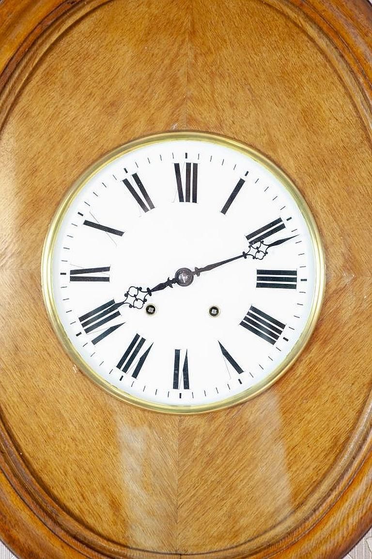 Antique Wall Clock From The Interwar Period photo Home Decor