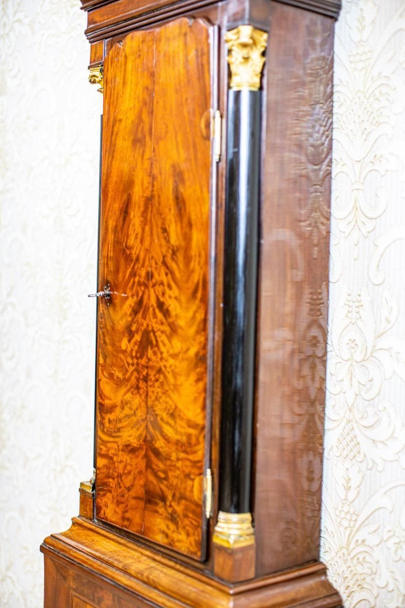 18th Century Grandfather Clock "Liverpool Made Case" From The George III Times photo vintage