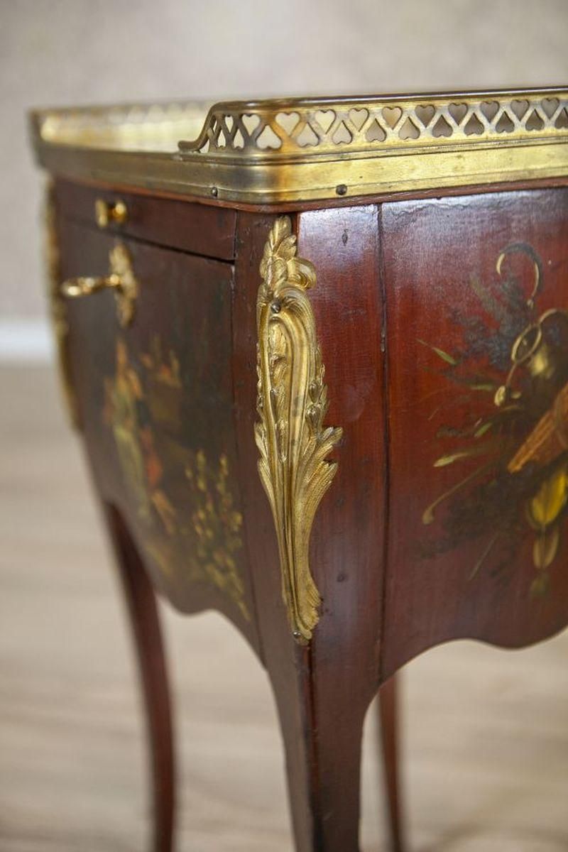 photo for sale Louis XV Walnut Nightstand From The Turn Of The Centuries