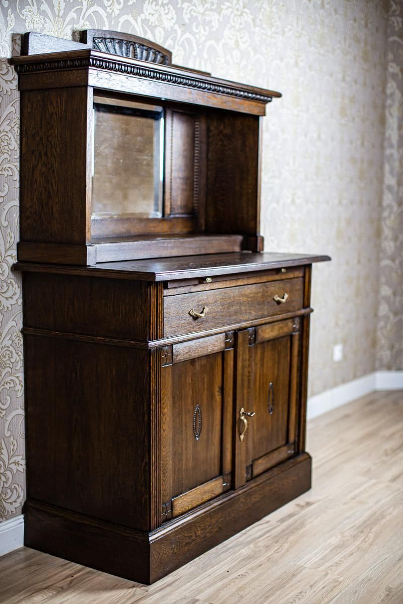 Oak Wood & Veneer Sideboard From The Interwar Period photo for sale