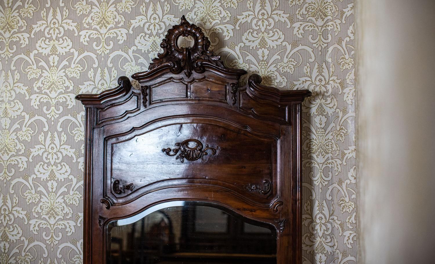 Floor Mirror From The Early 20th Century In The Louis XV Style photo vintage