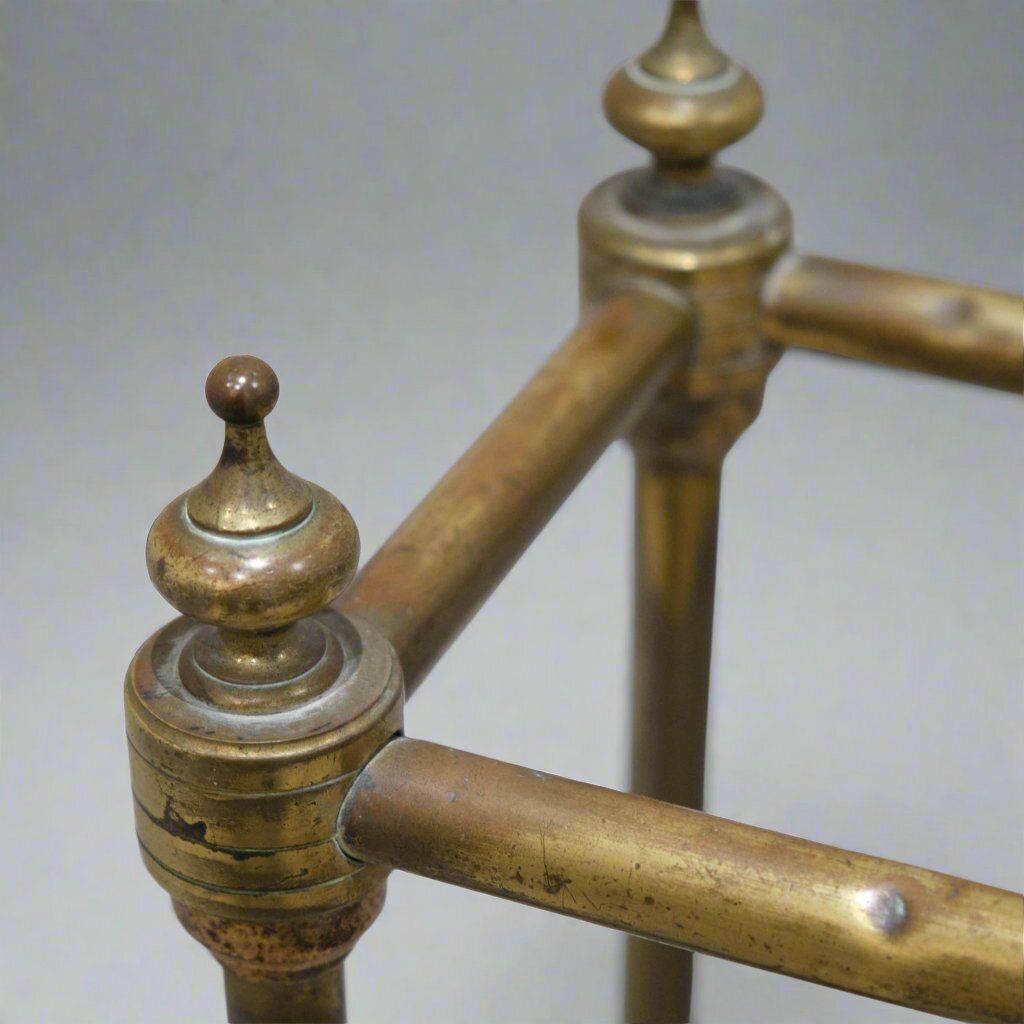 Victorian Brass Umbrella Stand Circa 1880 photo furniture