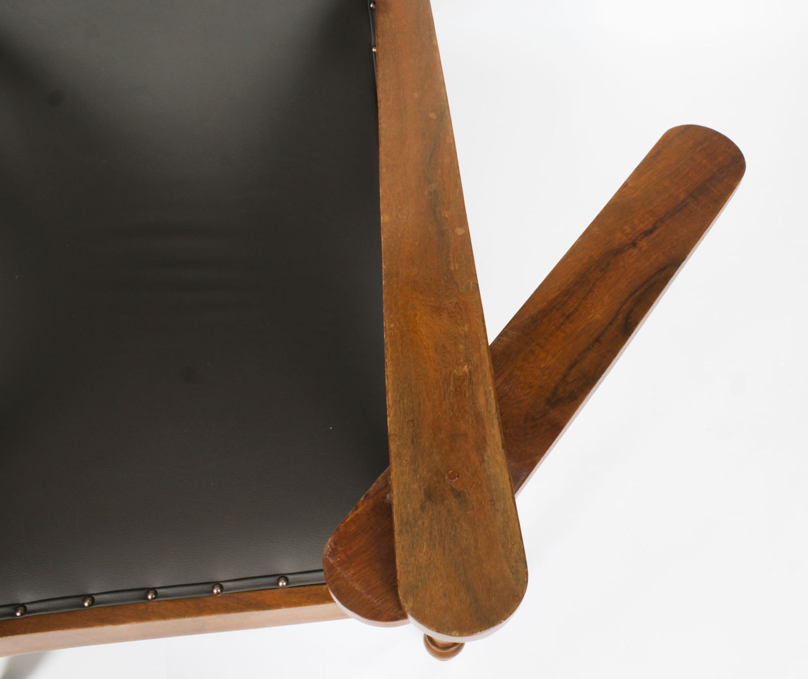 Anglo Indian Teak Planter's Chair With Extending Arms19th Century photo vintage