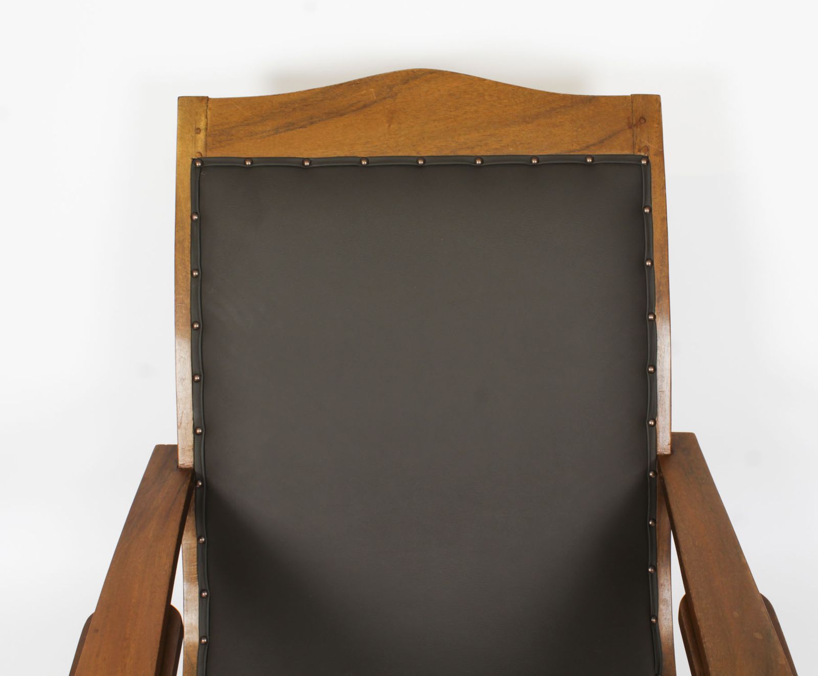 Furniture Anglo Indian Teak Planter's Chair With Extending Arms19th Century photo