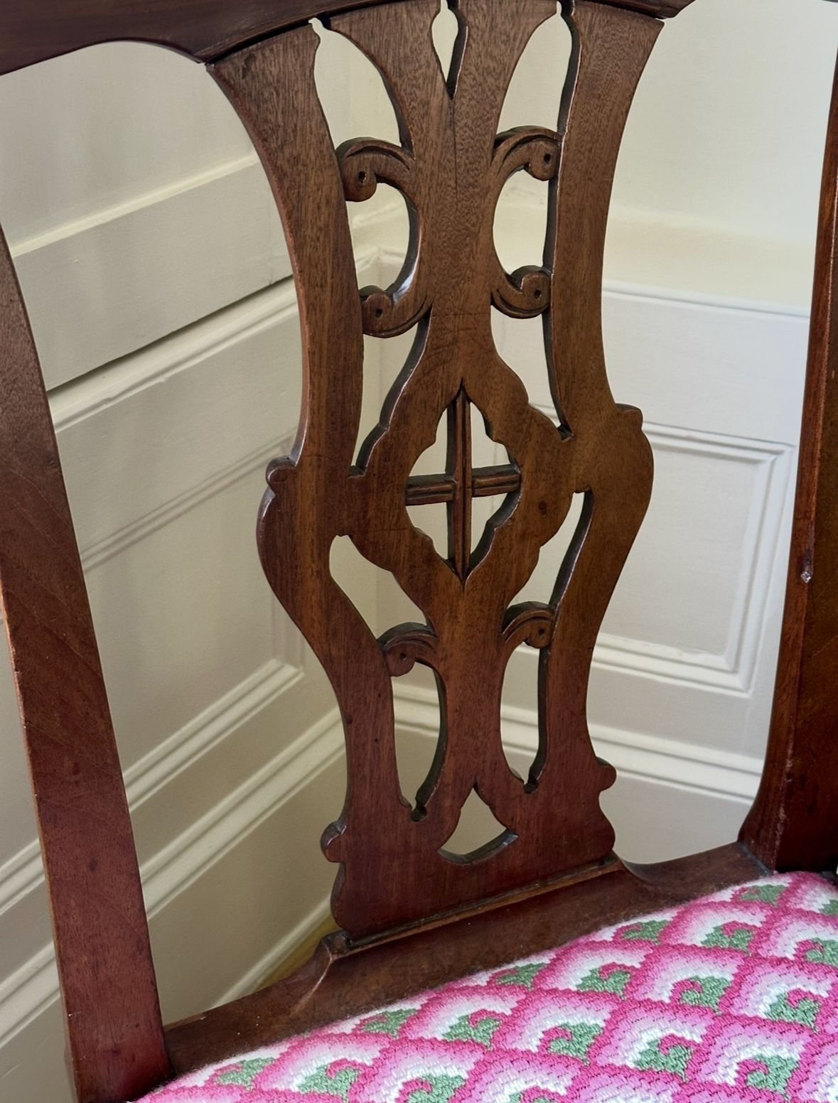 Georgian Mahogany Side Chair With Drop In Seat photo 350.0