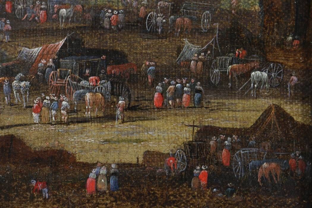 17th Century Venetian School. The Death Of Lucretia In Front Of Her Family photo 4185.0
