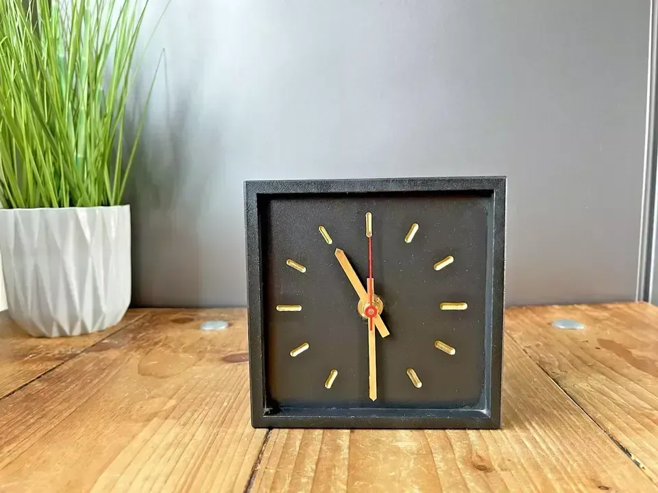 Vintage Welsh Slate Inigo Jones Farmhouse Mantel Clock Country House Not Working photo furniture