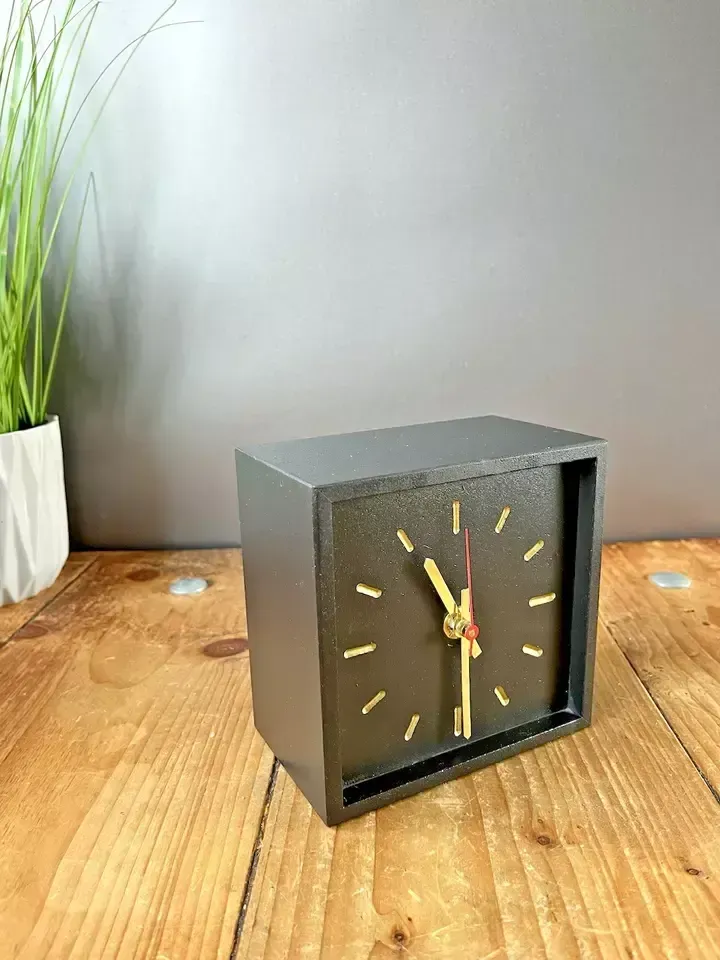 Vintage Welsh Slate Inigo Jones Farmhouse Mantel Clock Country House Not Working photo for sale