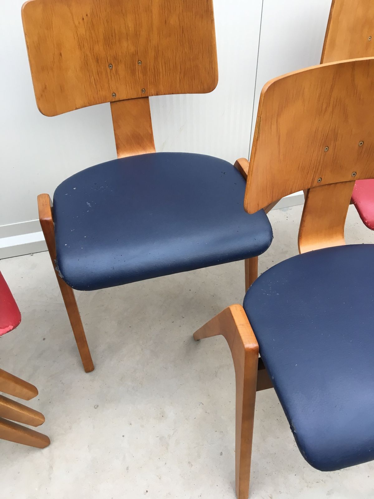 Mid Century Hillestak Chair By Robin Day, 1950s, Set Of 6 photo vinterior