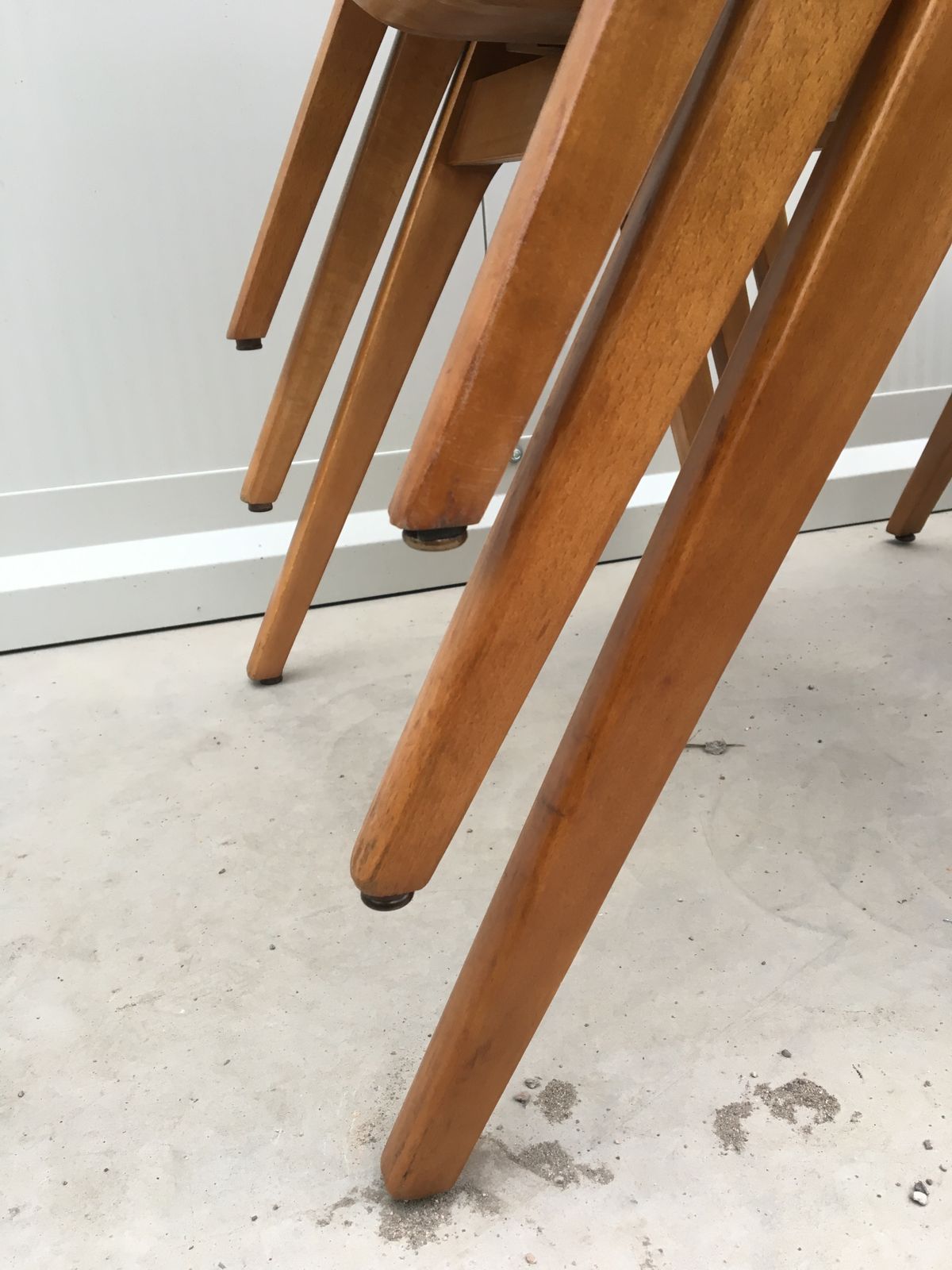 3780.0 Mid Century Hillestak Chair By Robin Day, 1950s, Set Of 6 photo