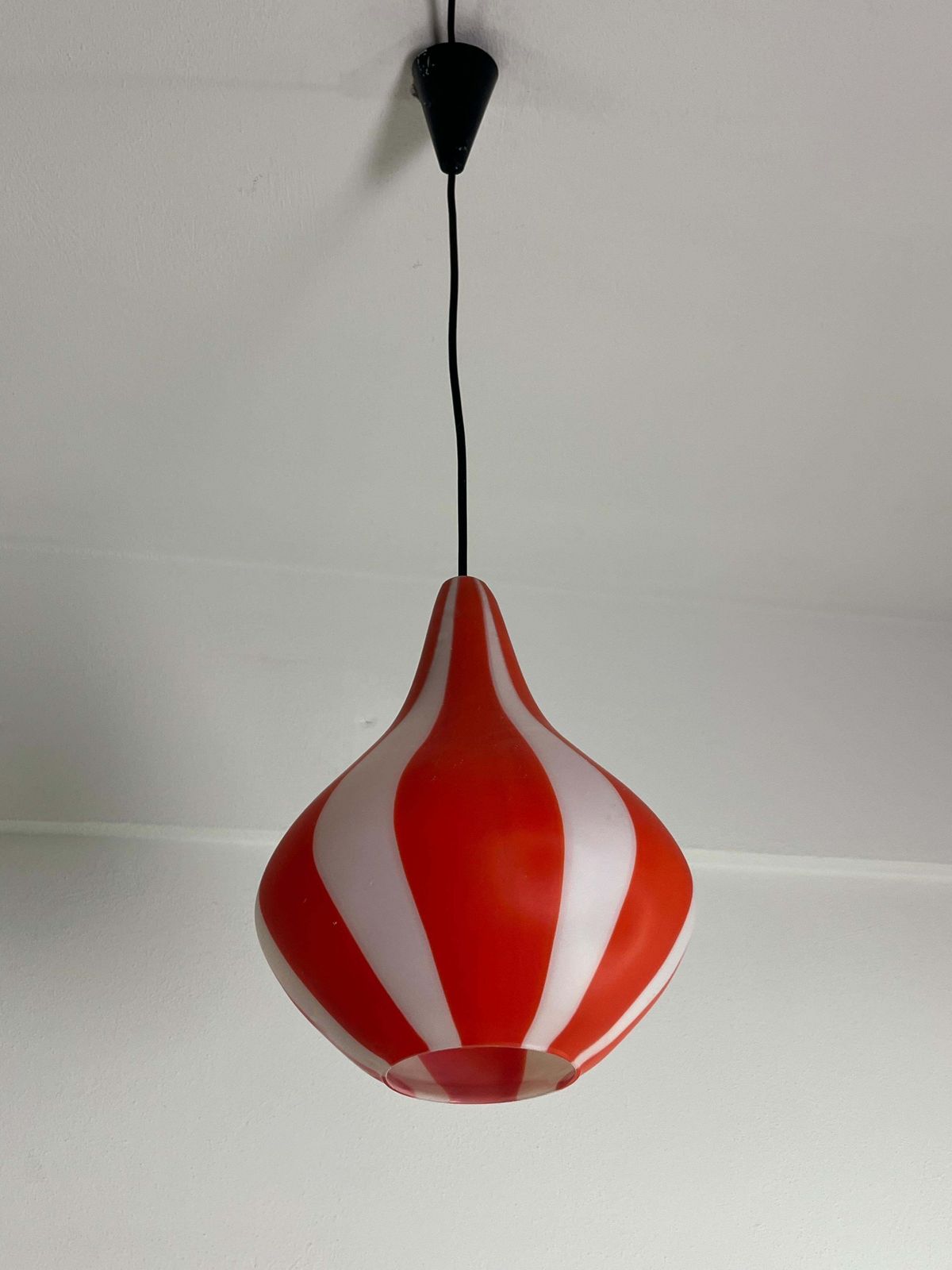 Mid Century Venetian Murano Glass Chandelier Attributed To Venini 1960s photo 1007.0