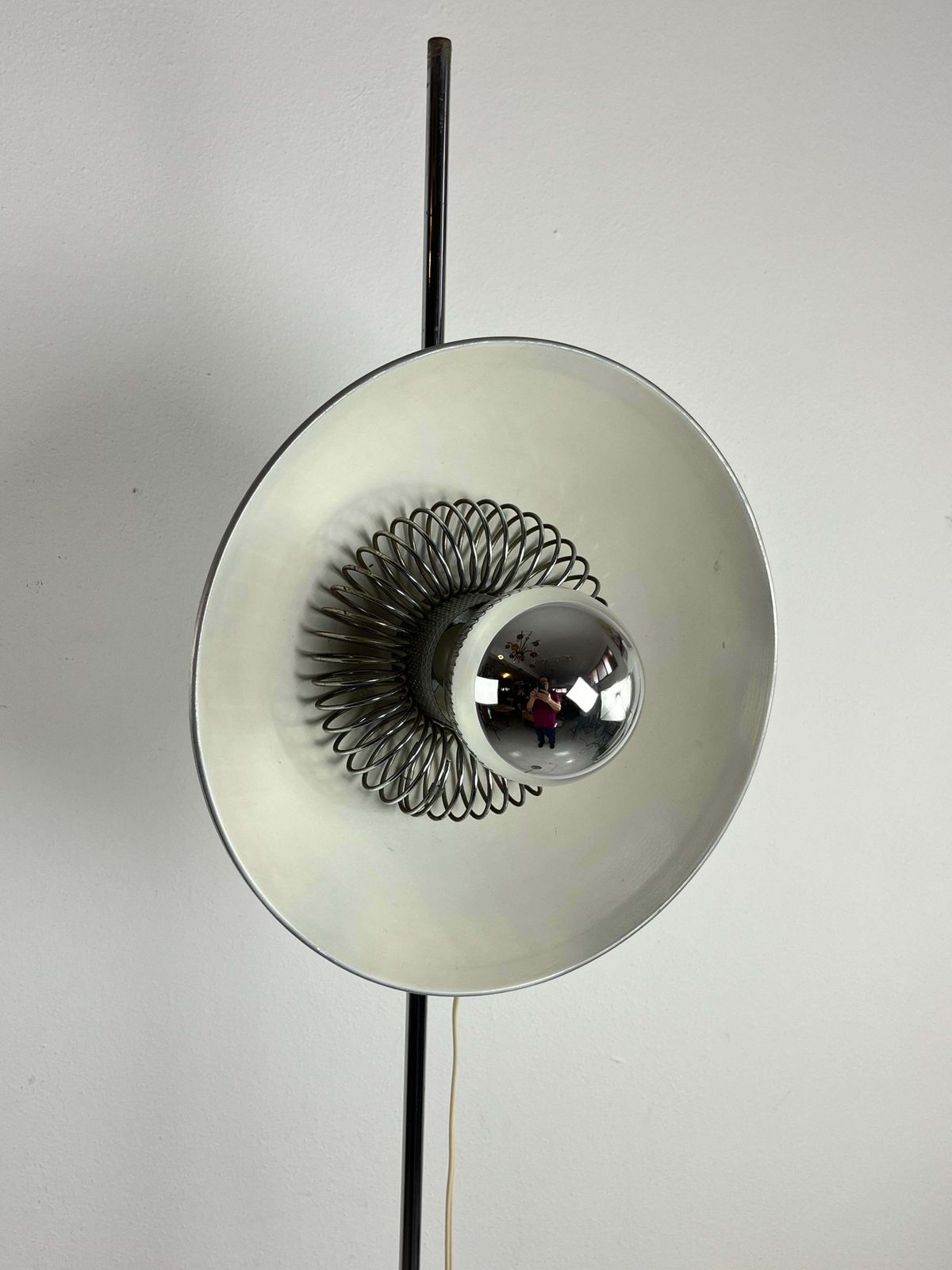 Mid Century Floor Lamp Attributed To Philippe Rogier For Oxar 1960s photo for sale