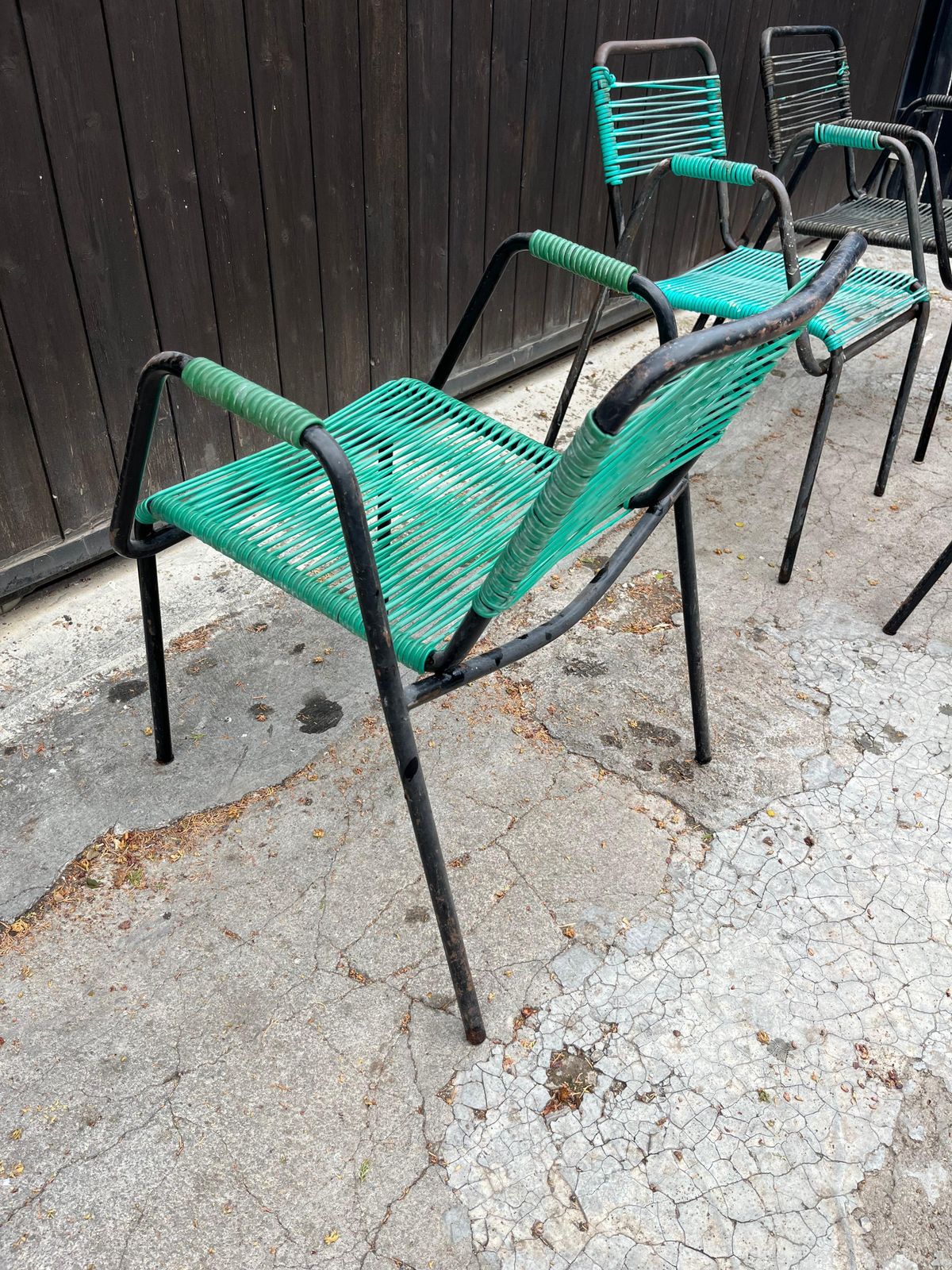 Mid Century Set Of 6 Italian Bar Chairs, 1960s photo buy