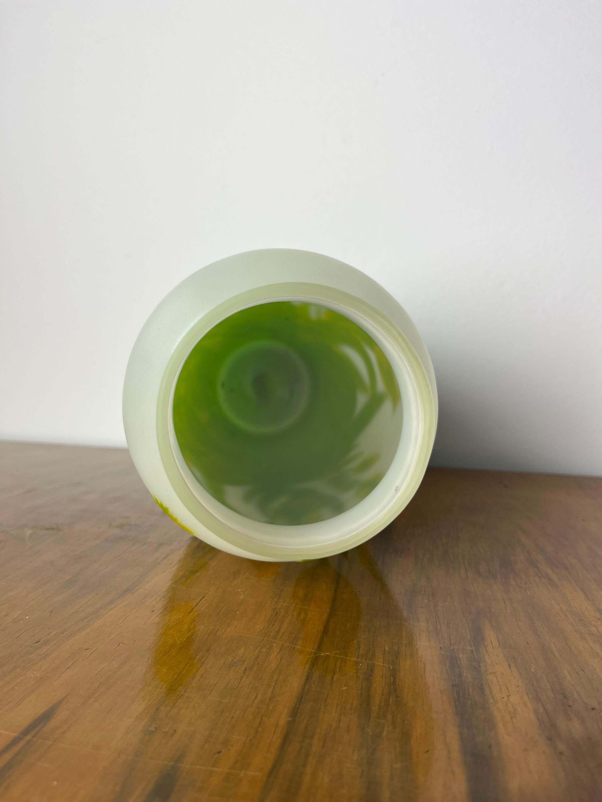 Art Nouveau Vase By émile Gallè Polychrome Glass, France 1910s photo Home Decor