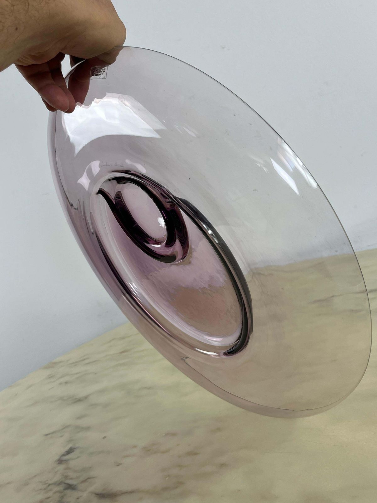 Large Murano Glass Centerpiece By Cenedese & Albarelli, 1970s photo 1537.0