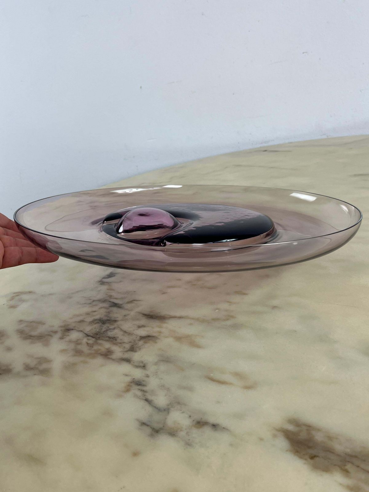 Large Murano Glass Centerpiece By Cenedese & Albarelli, 1970s photo buy