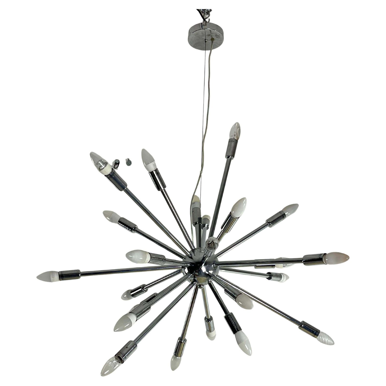 18 Light Sputnik Model Chandelier In The Style Of Oscar Torlasco