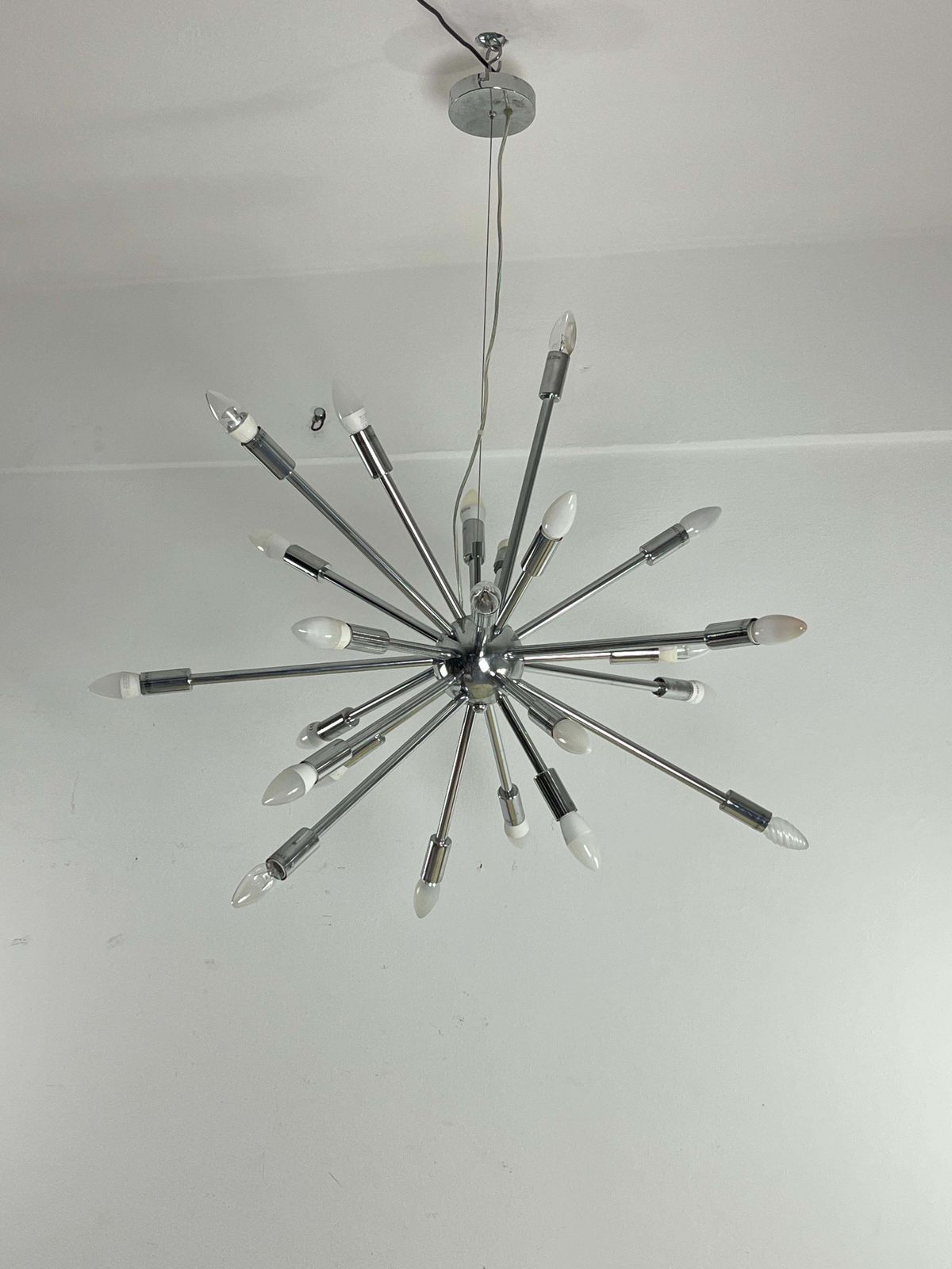 18 Light Sputnik Model Chandelier In The Style Of Oscar Torlasco photo Lighting