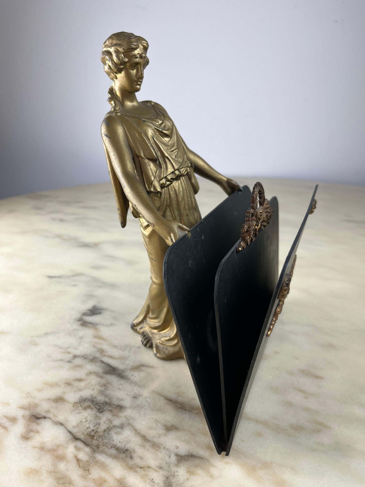 Desk Card Holder, France, 1940s photo furniture