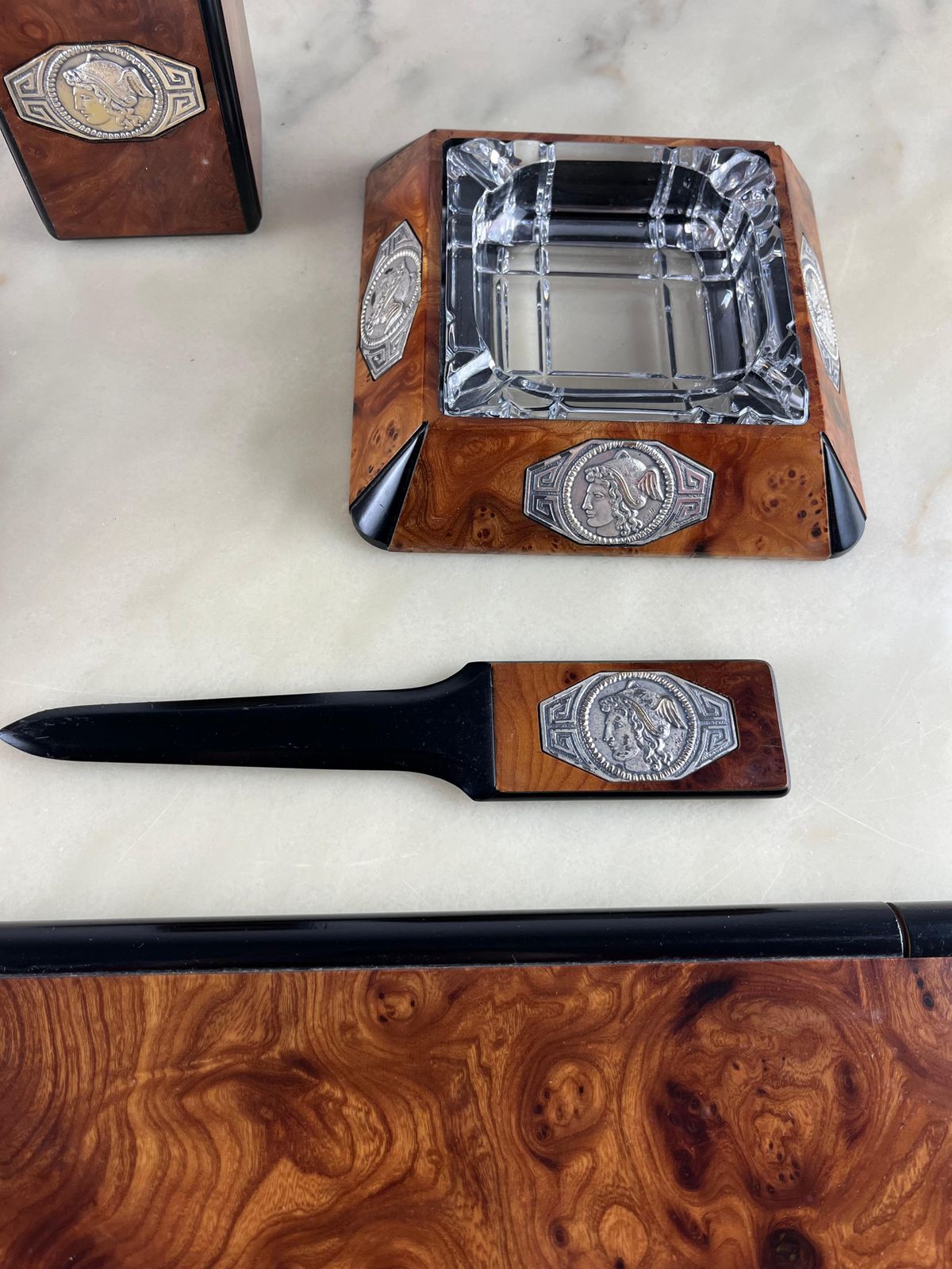 Desk Set, Italy, 1980s photo for sale