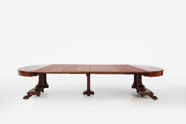English Victorian Extendable Dining Table, 1830s photo furniture