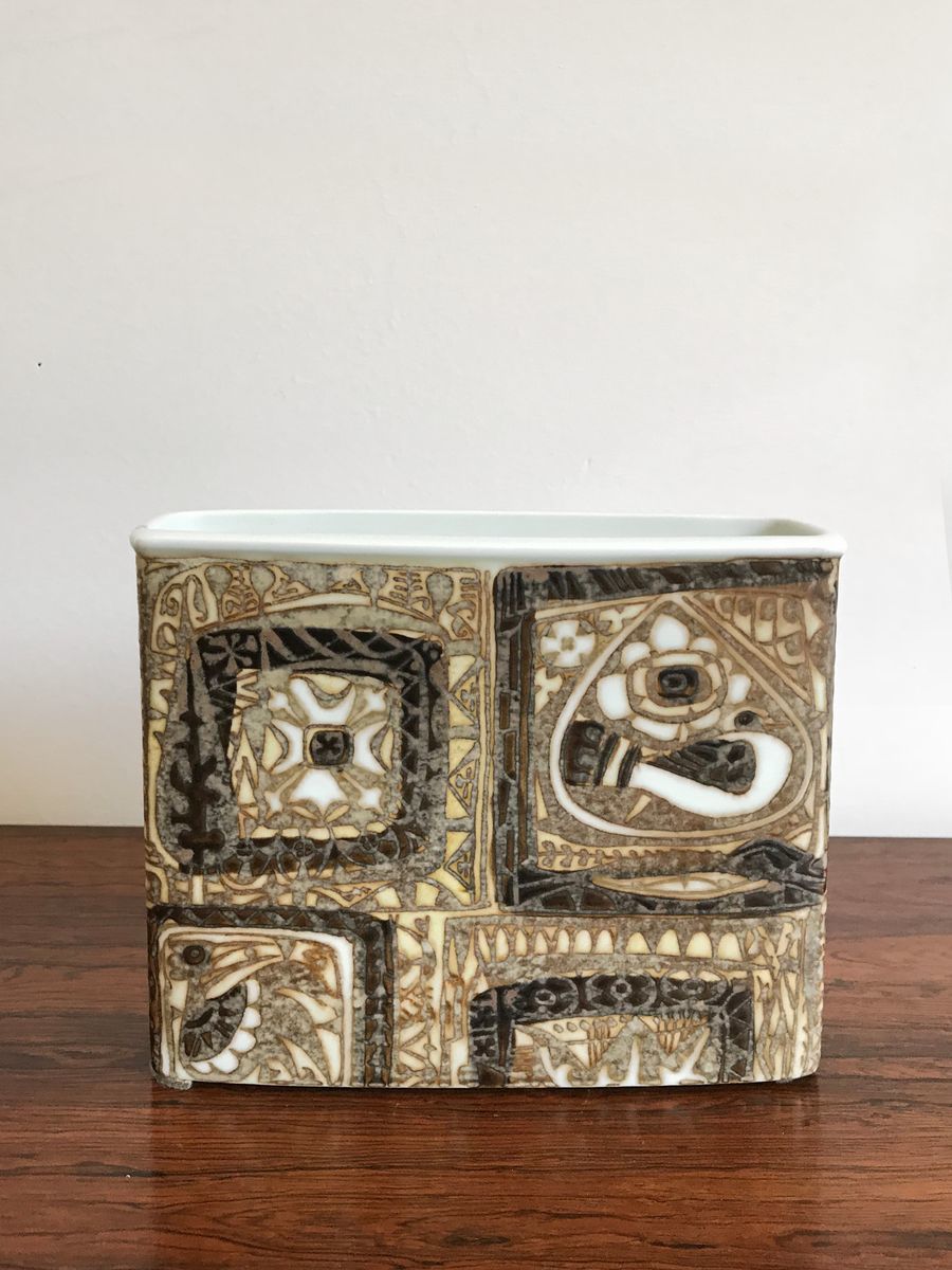 Ceramic Vases By Nils Thorsson For Royal Copenhagen, 1960s, Set Of 2 photo 412.0