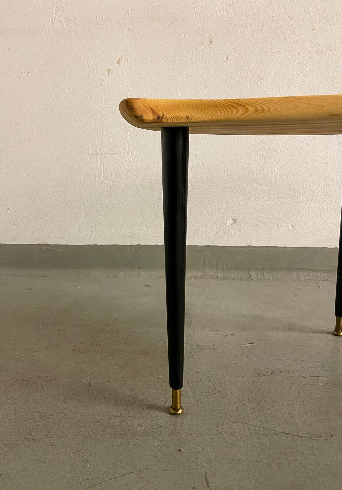 Kidney Shaped Side Table Produced By Svensk Fur, Sweden, 1970s photo 1496.0