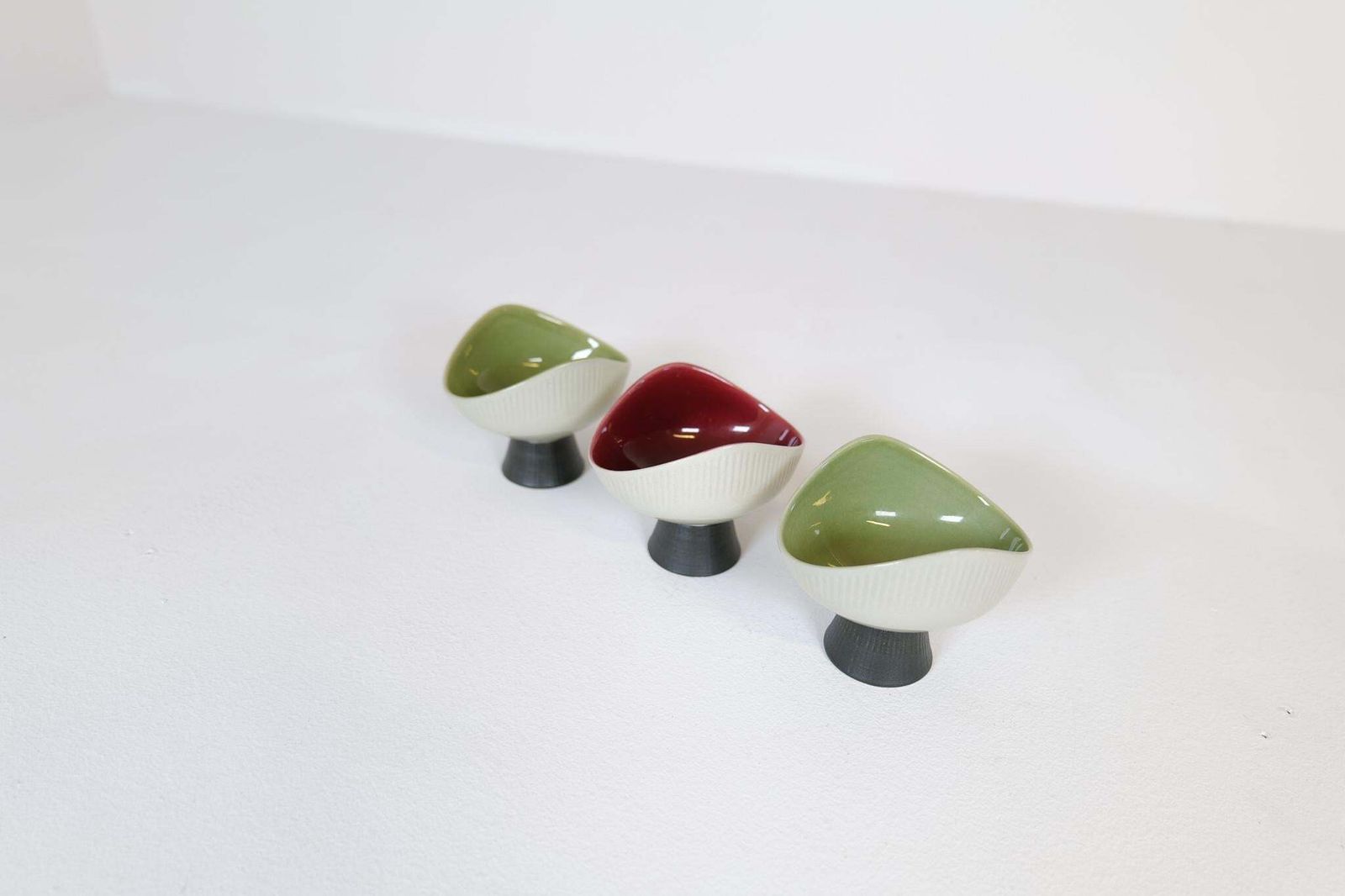 Midcentury Modern Set Of 3 Bowls Bahia Carl Harry Stålhane Rörstrand Sweden photo vinterior