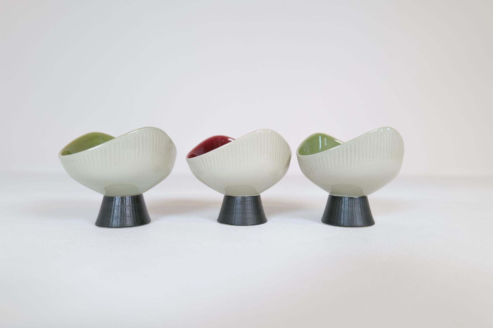 Midcentury Modern Set Of 3 Bowls Bahia Carl Harry Stålhane Rörstrand Sweden photo vintage