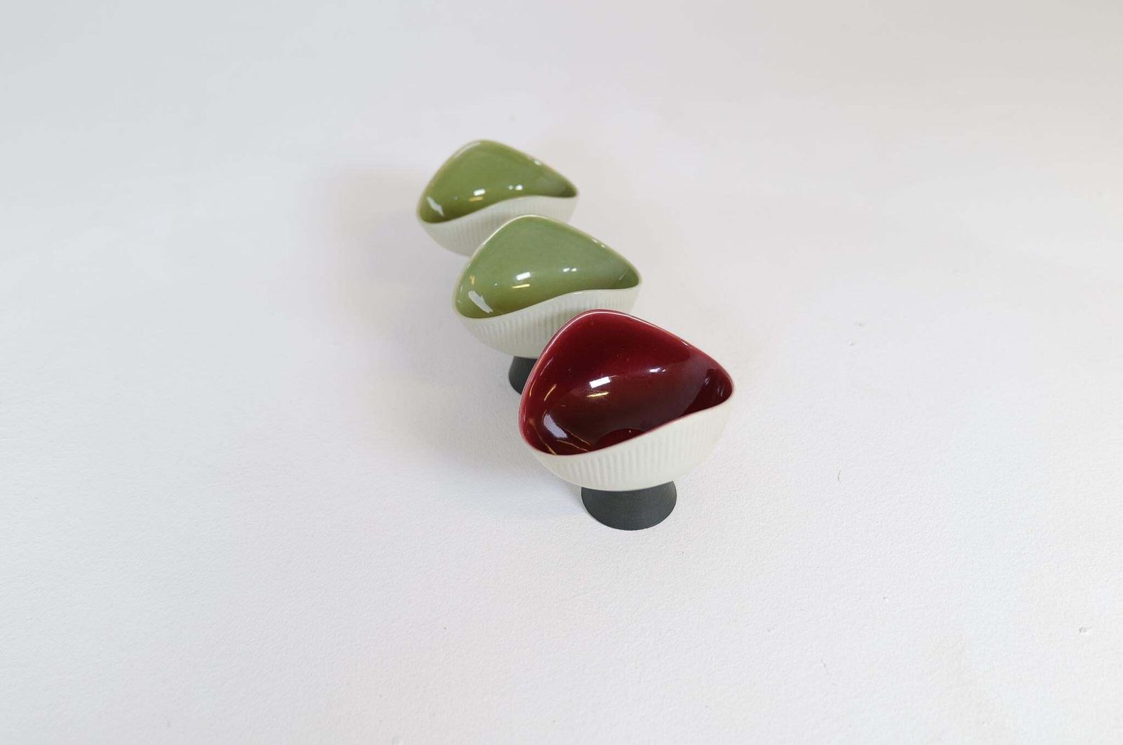Home Decor Midcentury Modern Set Of 3 Bowls Bahia Carl Harry Stålhane Rörstrand Sweden photo