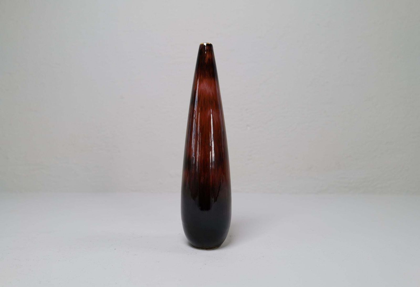 Midcentury Modern Stoneware Vase Rörstrand Carl Harry Stålhane, Sweden, 1950s photo furniture