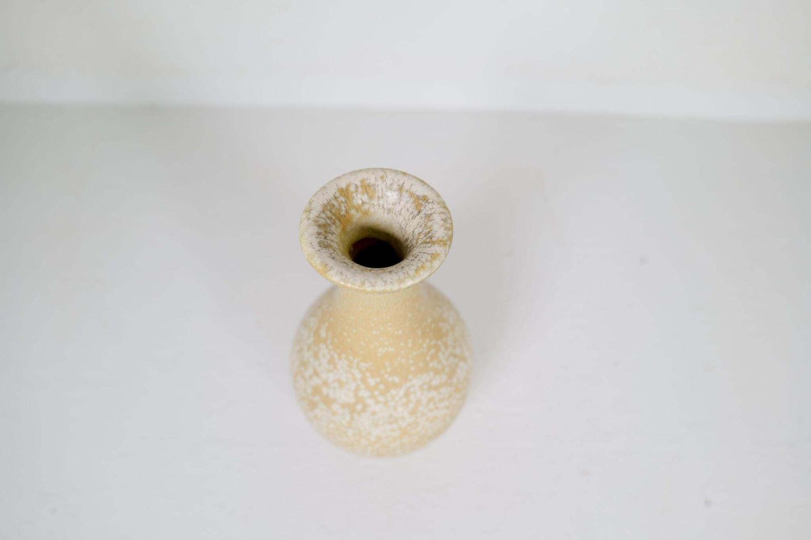 Midcentury Modern Sculptural Vase Rörstrand By Gunnar Nylund, Sweden, 1950s photo vintage