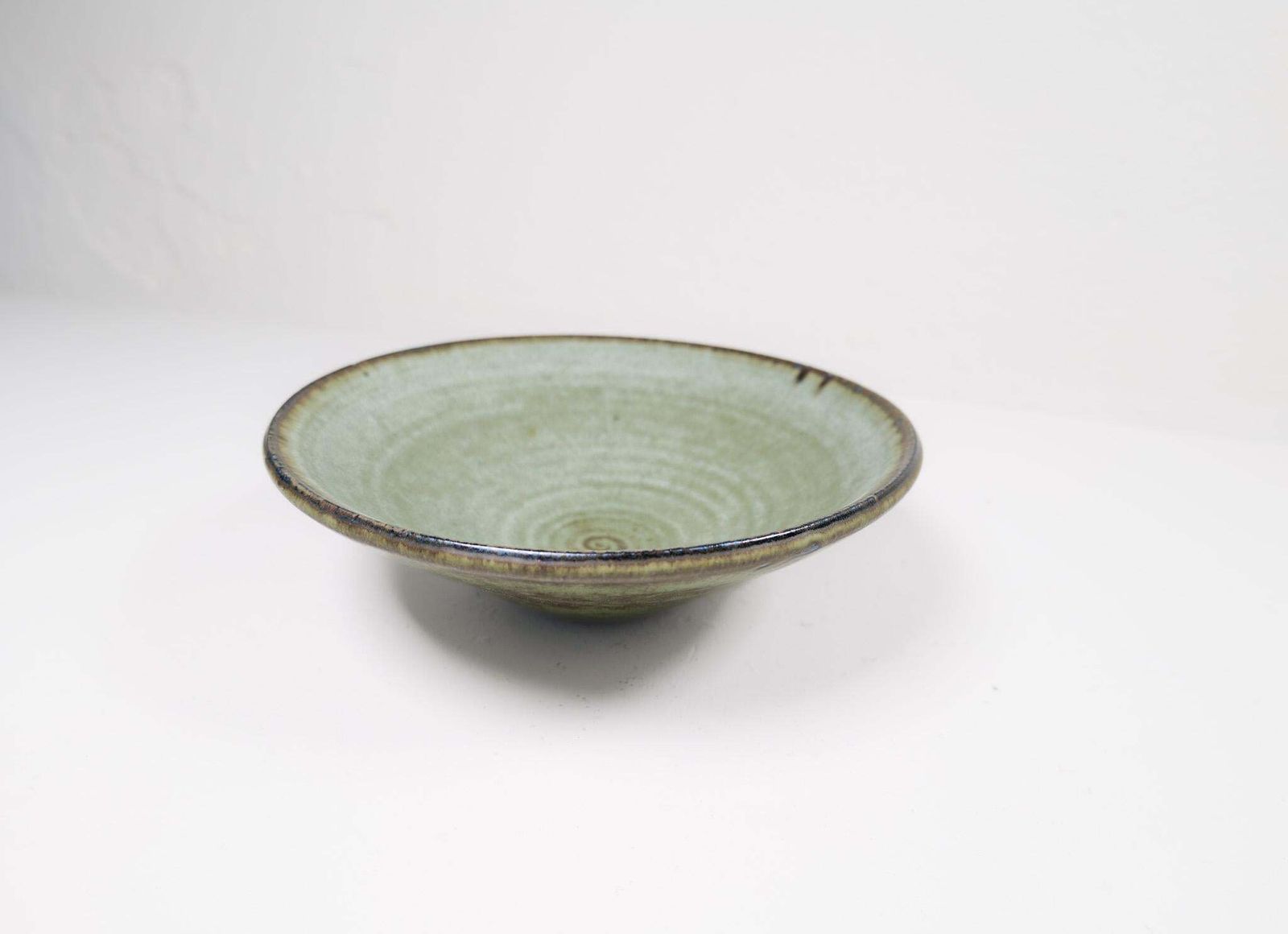 Midcentury Modern Unique Large Ceramic Bowl Carl Harry Stålhane Rörstrand Sweden photo buy