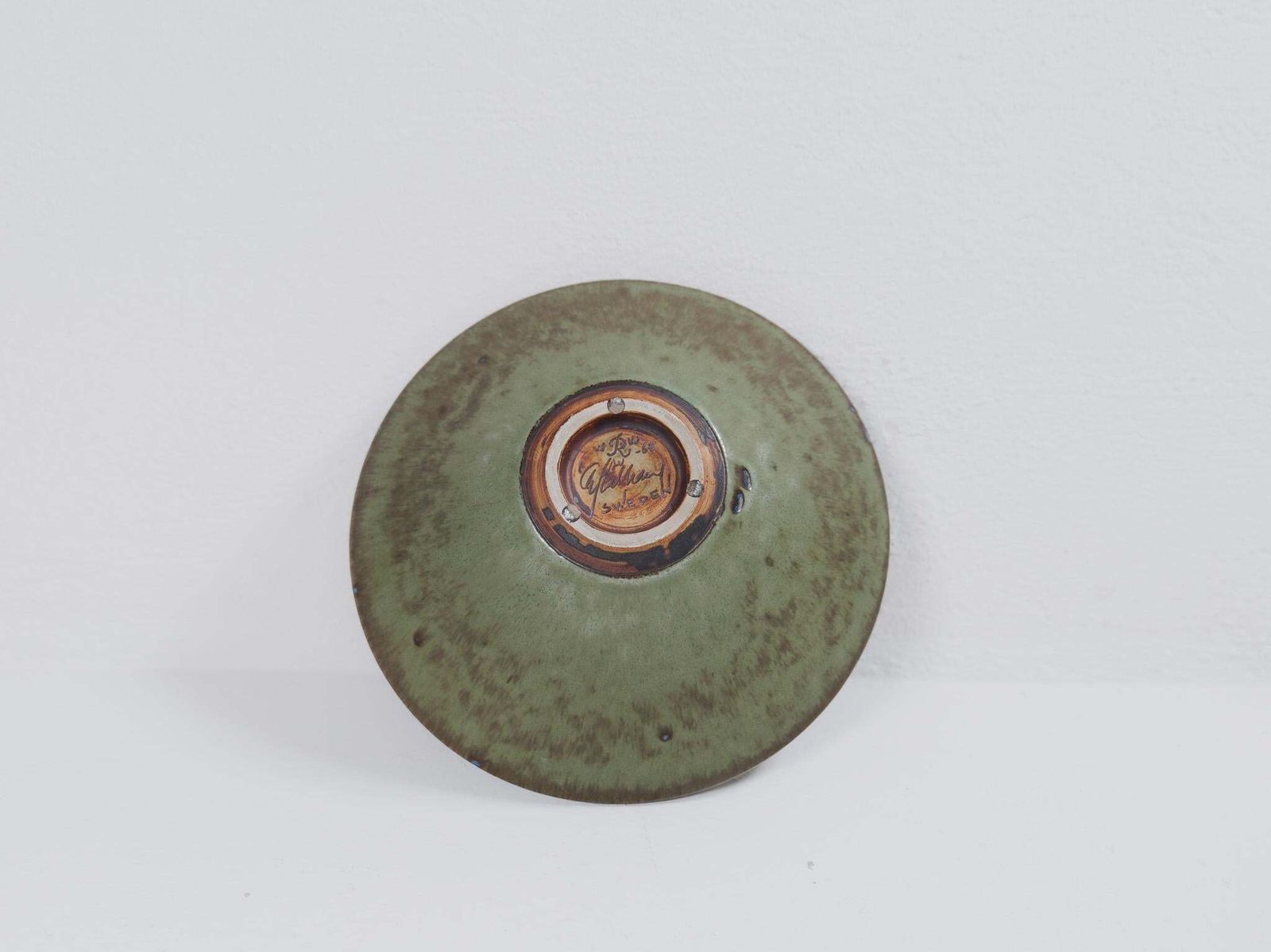 1937.0 Midcentury Modern Unique Large Ceramic Bowl Carl Harry Stålhane Rörstrand Sweden photo