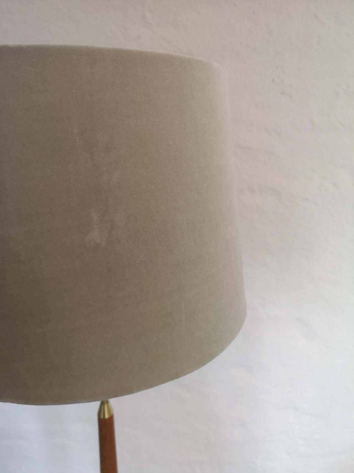 Midcentury Floor Lamp Teak And Brass Falkenbergs Belysning Sweden, 1960s photo 1496.0