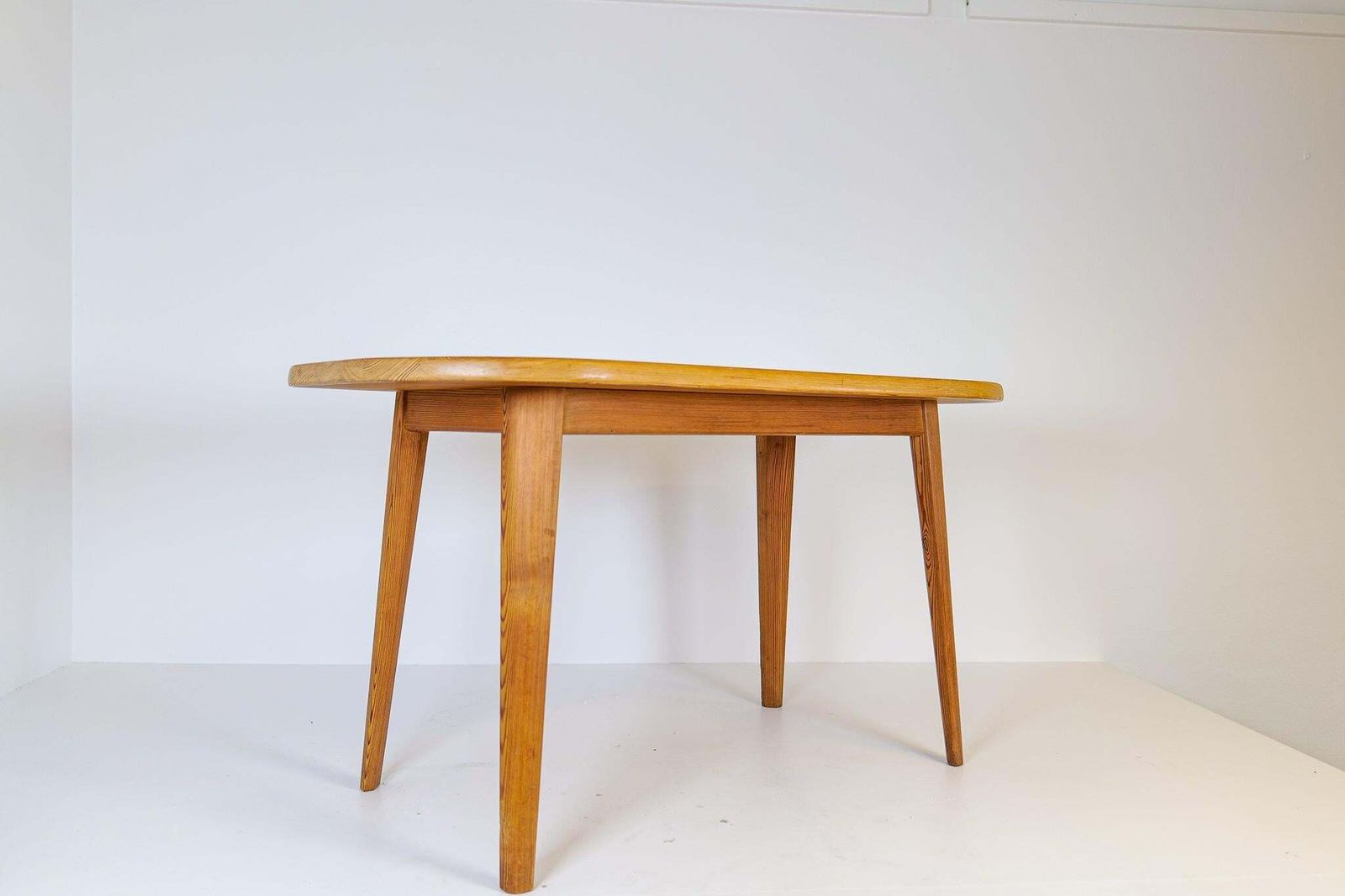 Midcentury Pine Coffee Table By Carl Malmsten, Sweden, 1940s photo furniture