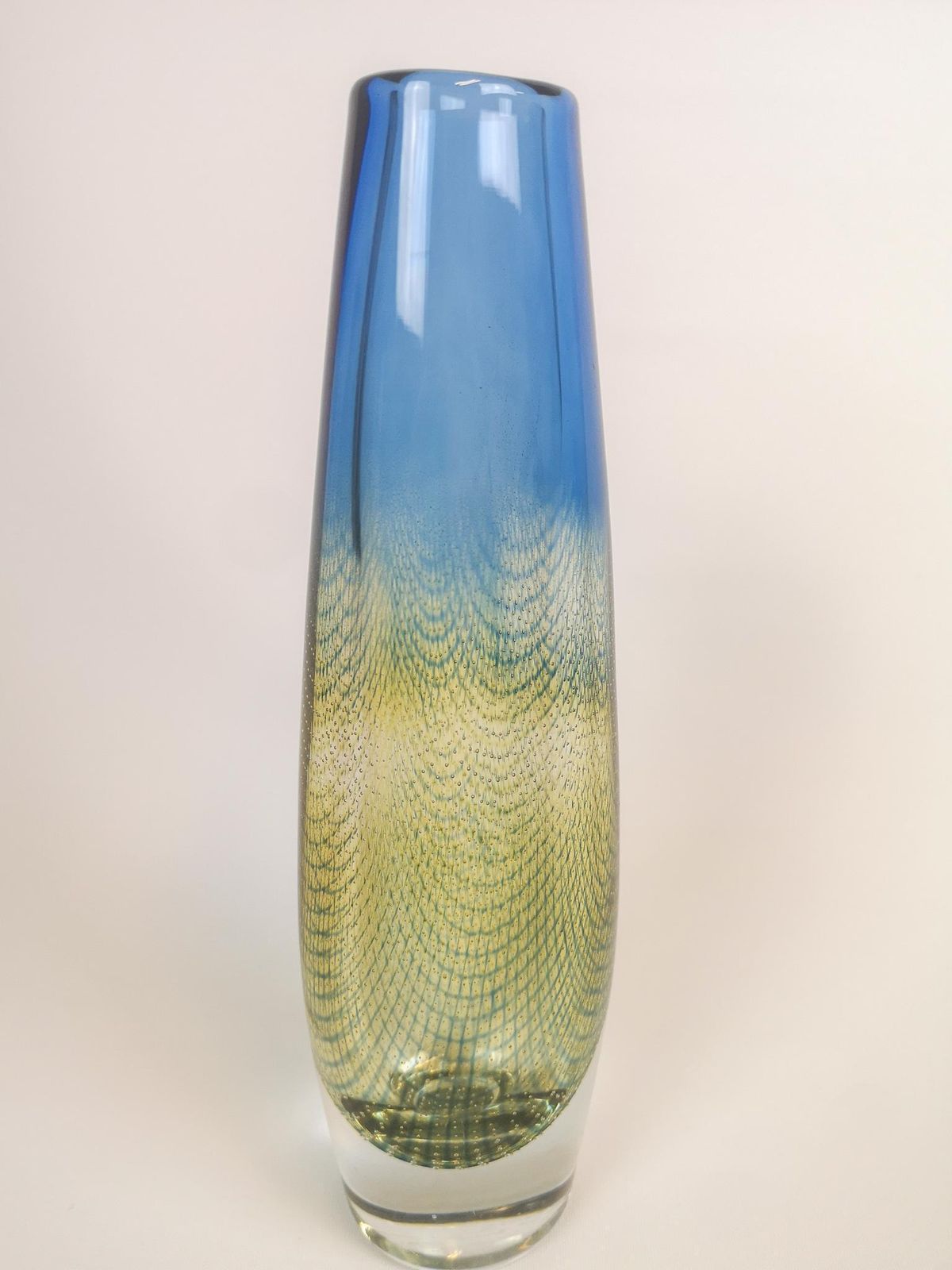 Midcentury Sven Palmqvist Orrefors Kraka Crystal Vase photo Home Decor
