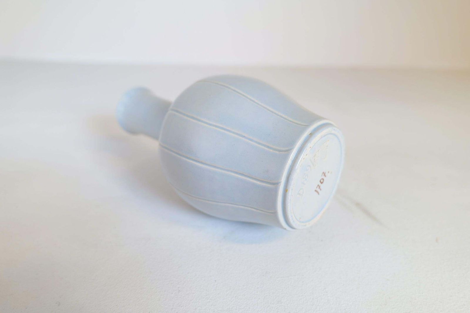Art Deco Ceramic Vase Bo Fajans Ewald Dahlskog, Sweden, 1937 photo vinterior
