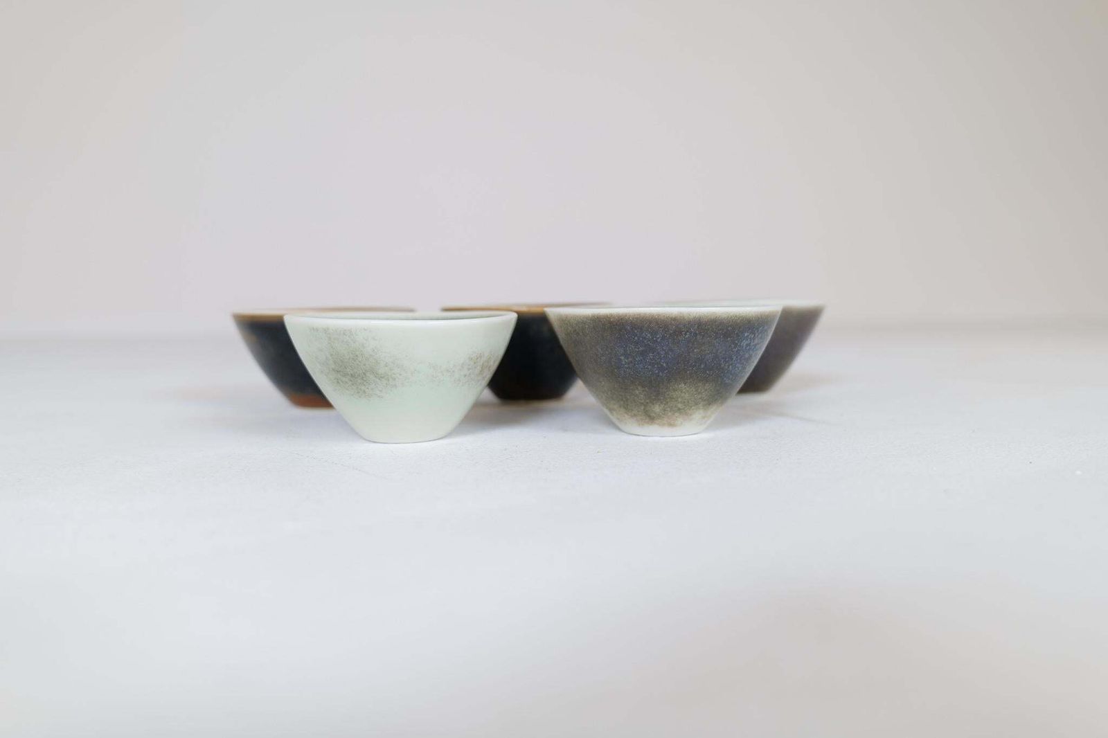 Midcentury Modern Set Of 5 Small Bowls Rörstrand Carl Harry Stålhane, Sweden photo 1112.0