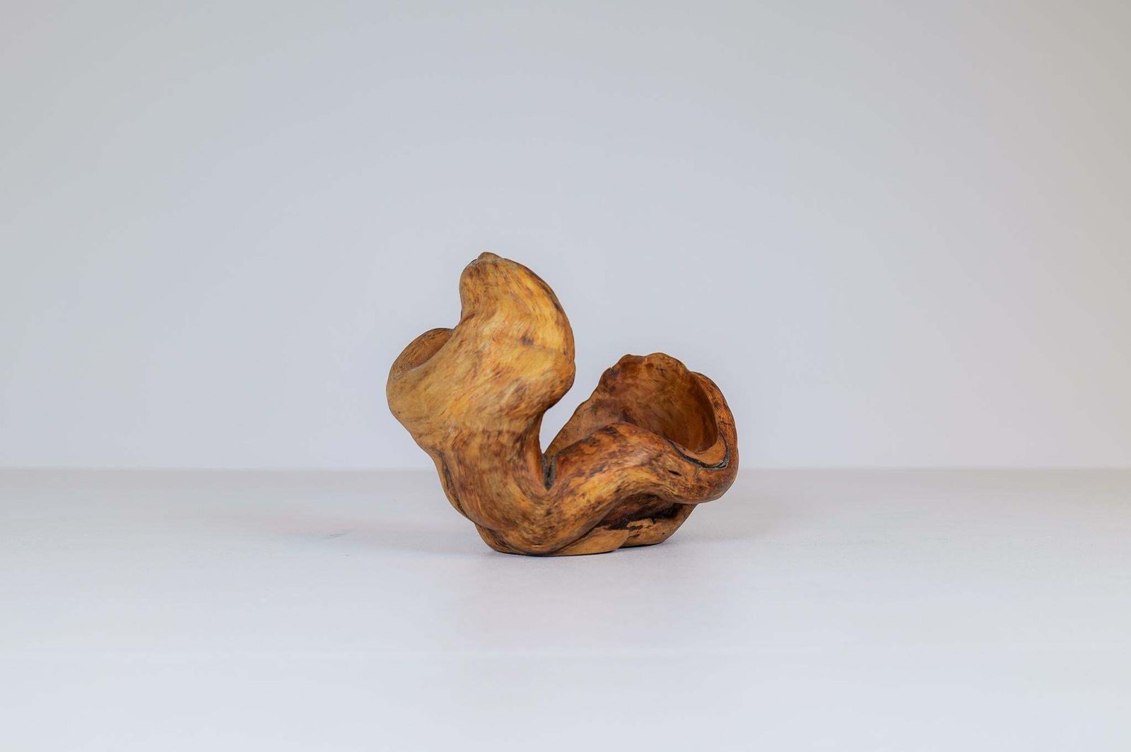 Swedish Folk Art Organic Burl Bowl, Circa 1960s photo furniture