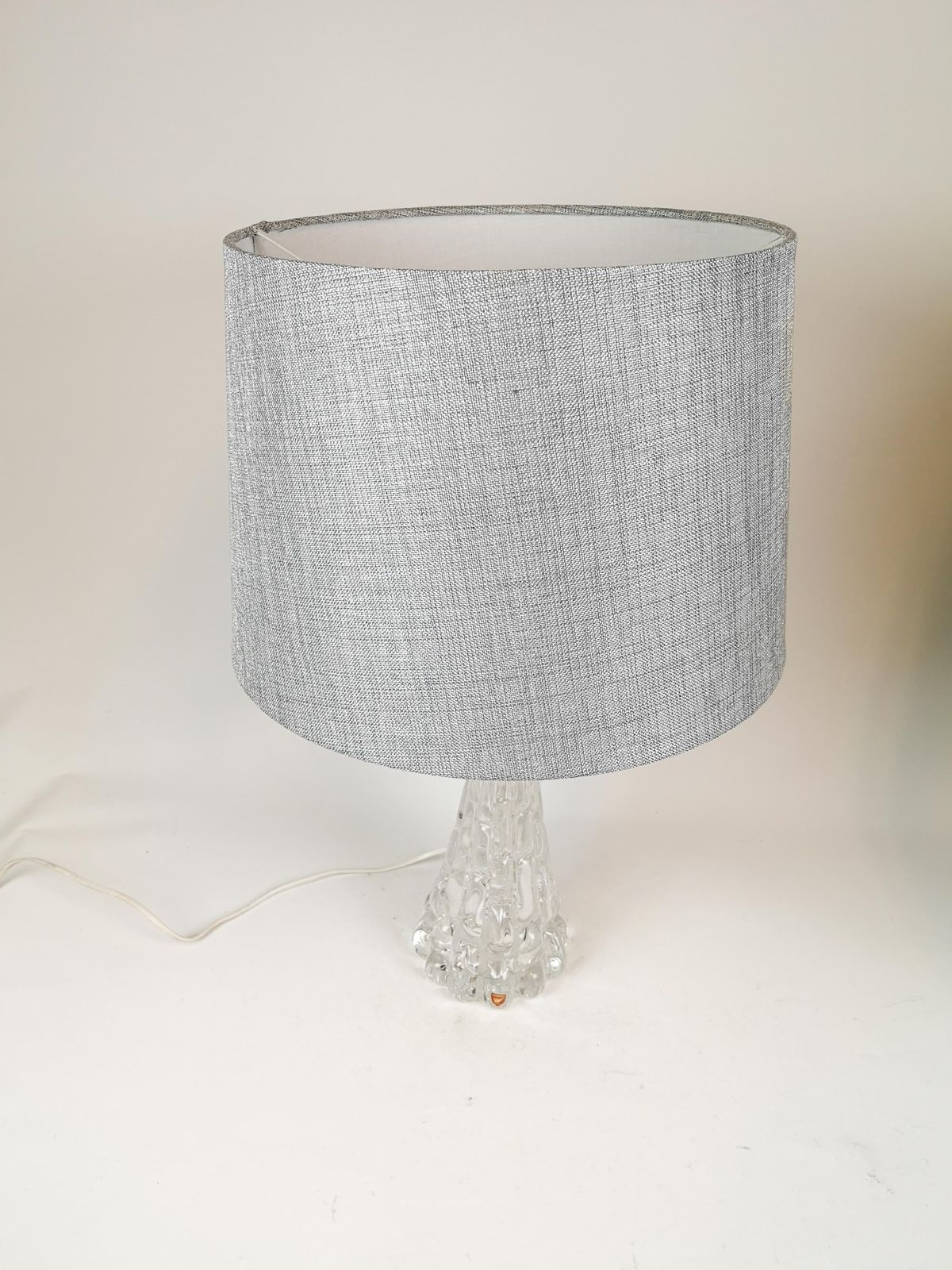 Swedish Midcentury Crystal Table Lamps Orrefors By Carl Fagerlund photo 1582.0