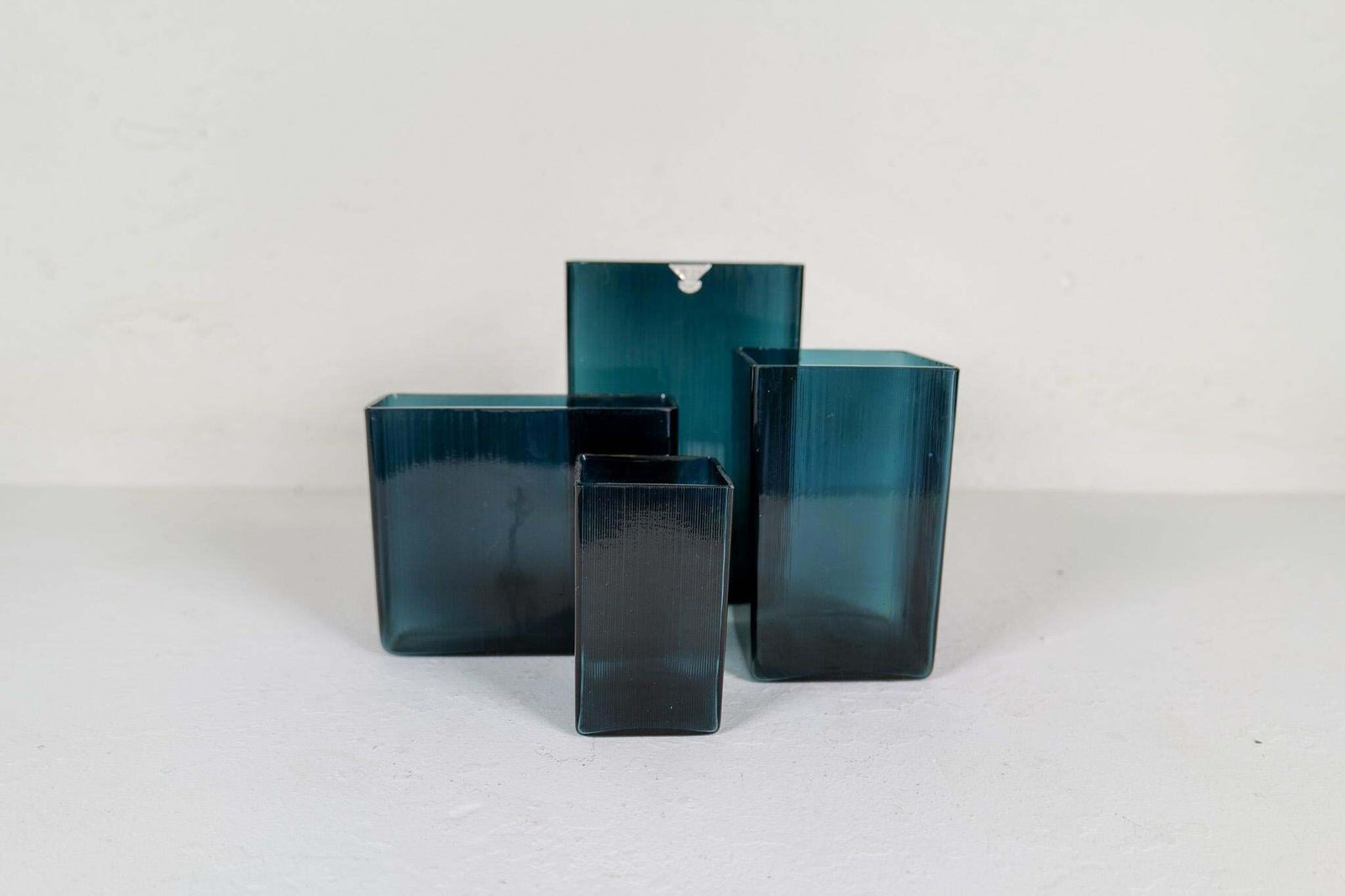 photo buy Midcentury Modern Collection Of Ten "Ice" Gullaskruf Vases, Sweden, 1960s