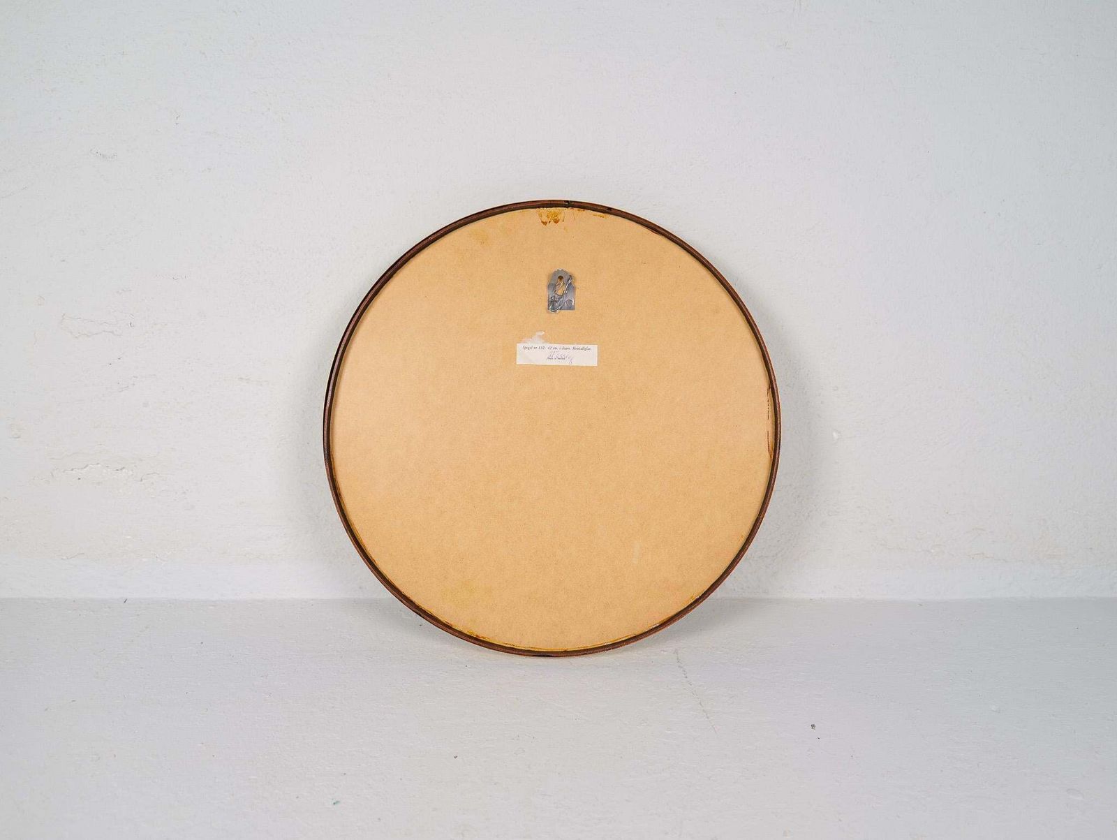 Midcentury Modern Brass Mirror By Glasmäster In Markaryd, Sweden, 1960s photo buy