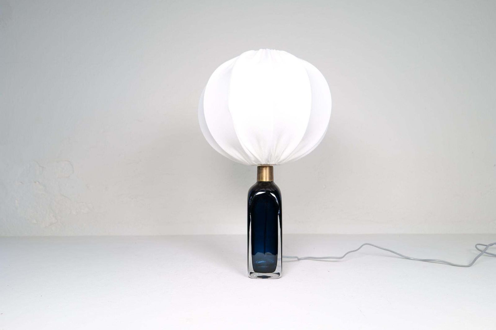 Midcentury Modern Table Lamp By Carl Fagerlund For Orrefors Sweden Rd 1406 photo vinterior